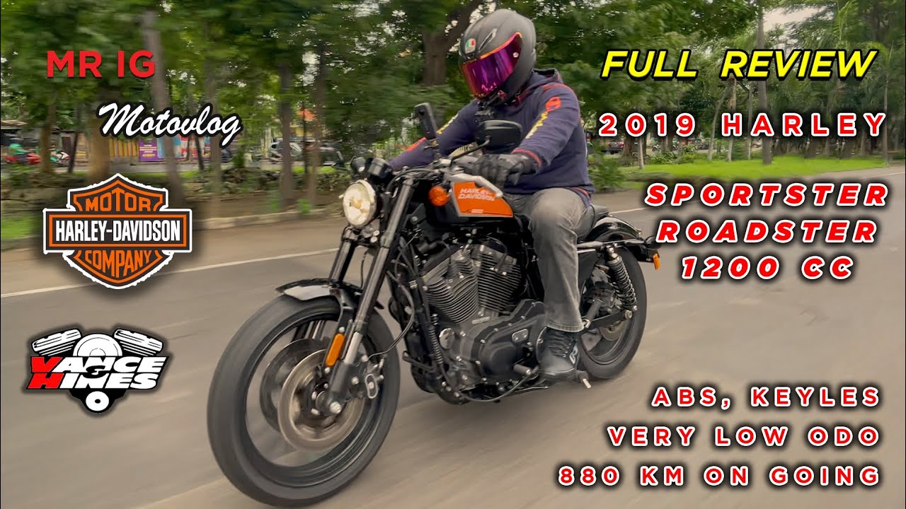 MOTOVLOG : #92 NGETEST HARLEY ROADSTER 1200 KEMBARAN FOURTY EIGHT???