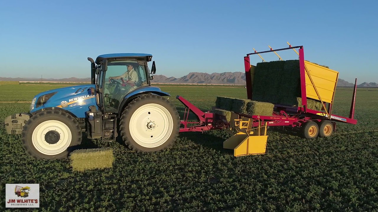 Wilhite's Bale Wagon Video