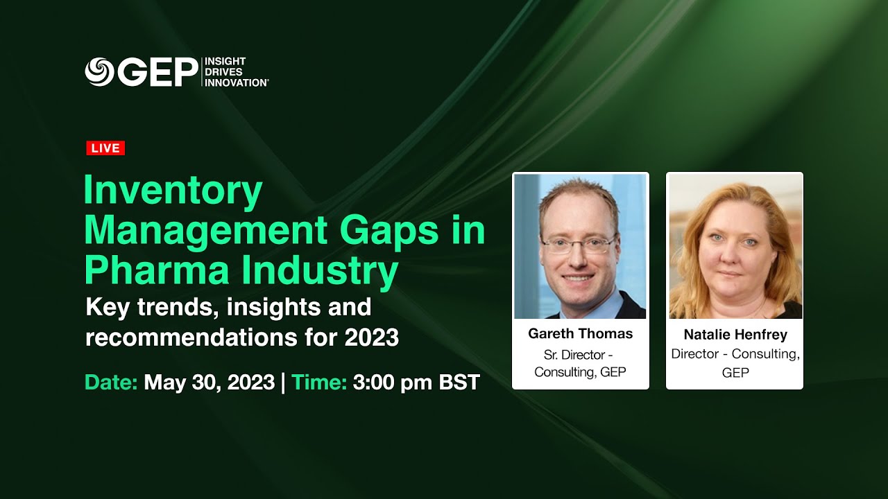 Inventory Management Gaps in Pharma Industry | GEP
