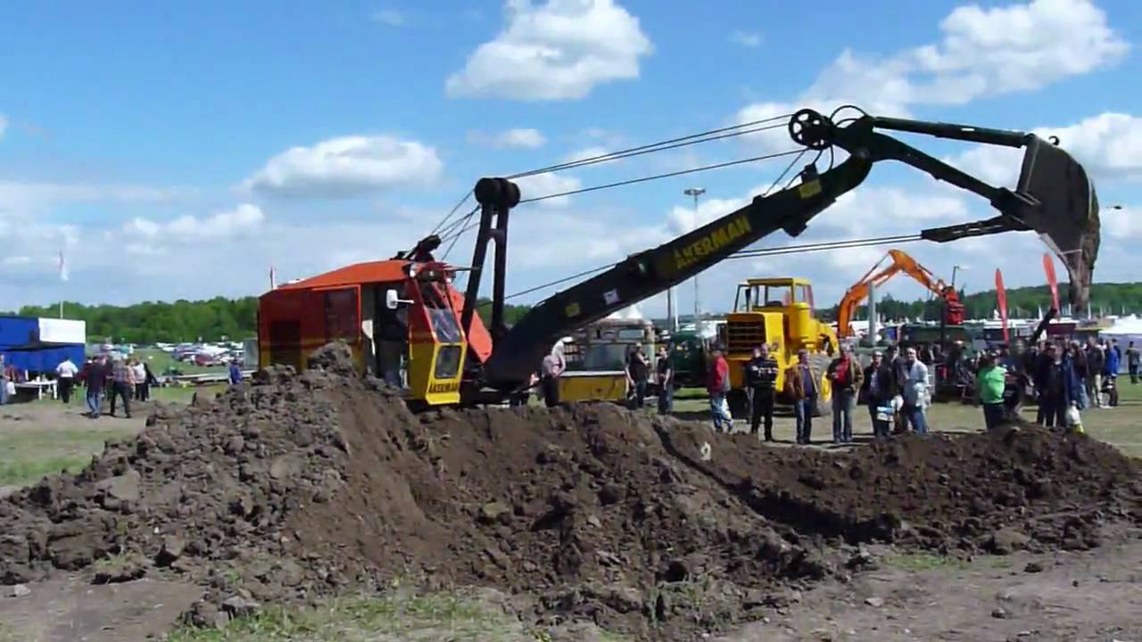 Åkerman 750BR Lingrävare  cable backhoe
