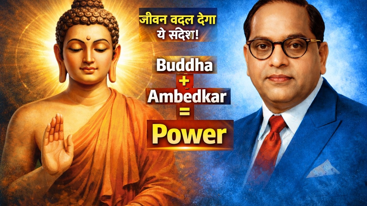 बुद्ध और बाबा साहेब अंबेडकर का जीवन दर्शन | ज़रूर सुनें