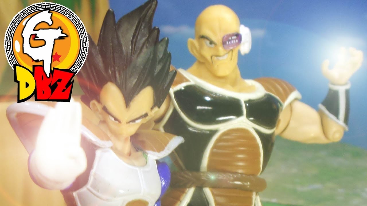 Dragon Ball -Vegeta and Nappa Stop MotionドラゴンボールZ- ベジータ & ナッパ 七龍珠-貝吉塔與拿帕/比達與立巴