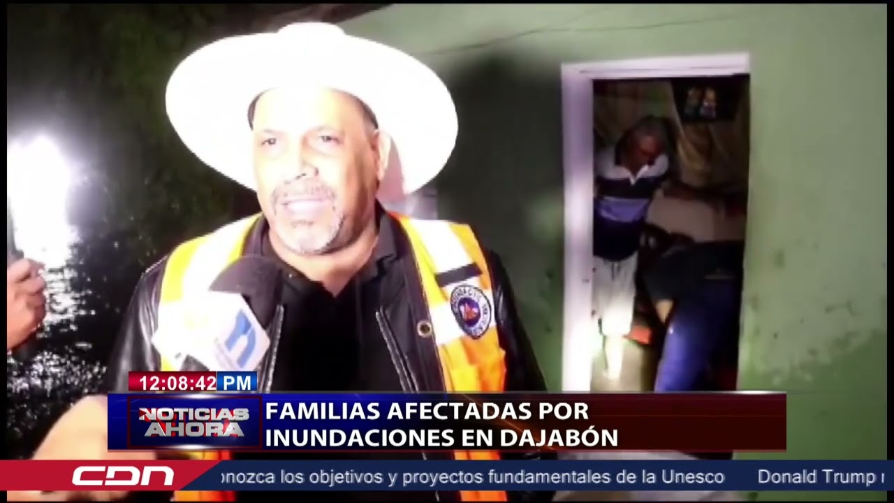 Familias afectadas por inundaciones en Dajabón