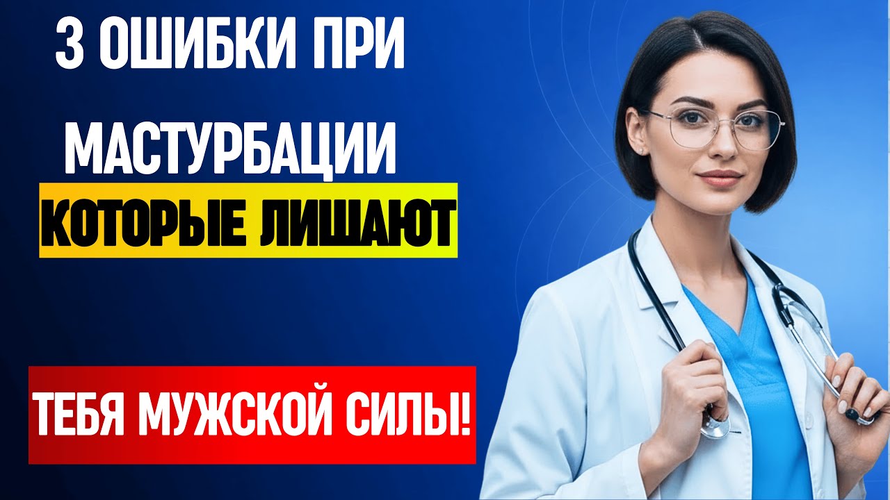 Мастурбация полезна, но эти 3 ошибки делают тебя вялым | Объясняет Д-р Елена Морозова