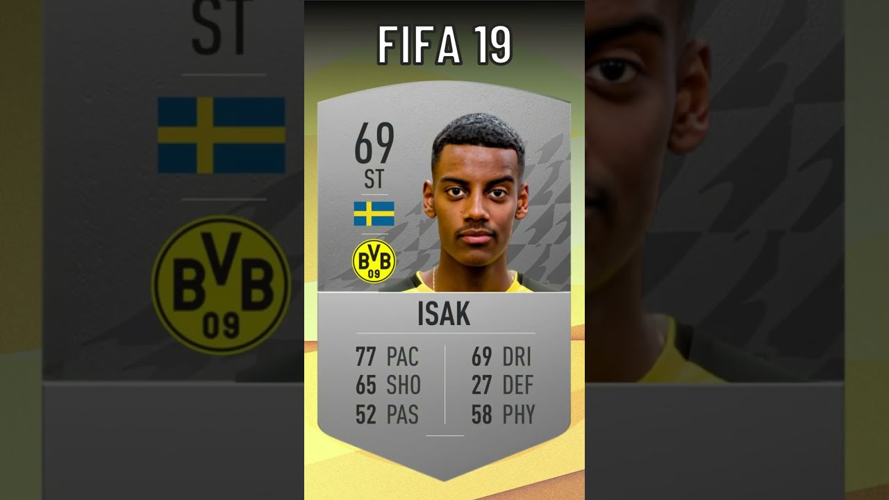 Every Alexander ISAK FIFA Card 🇸🇪 Fifa 17 - Fifa 23