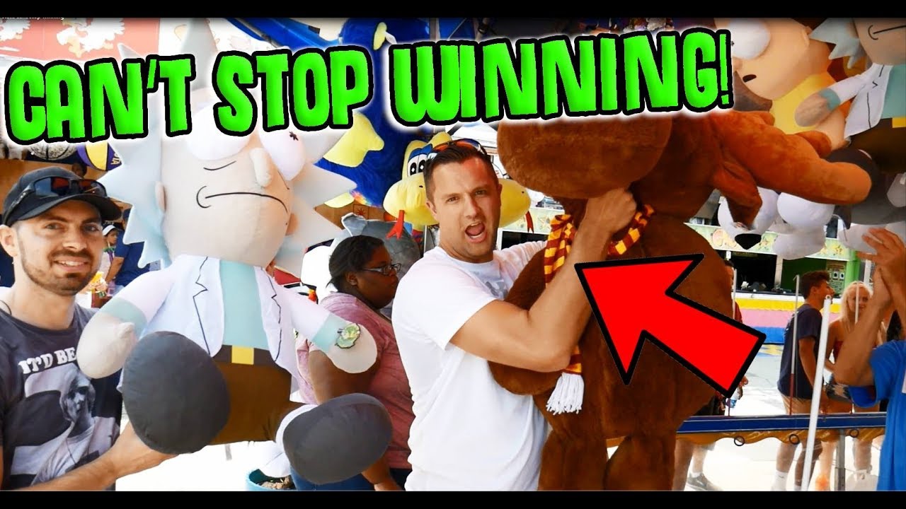How To Win Carnival Games... (Wisconsin State Fair) ArcadeJackpotPro