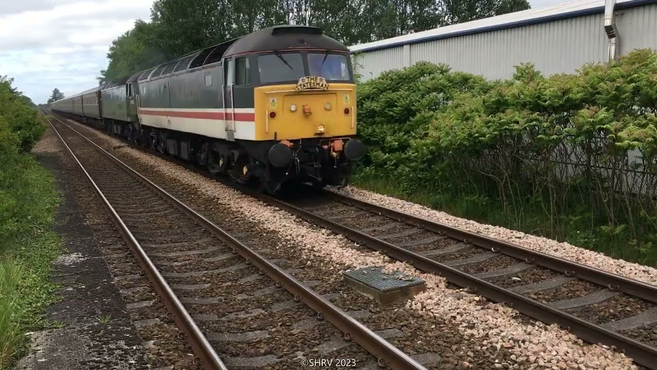 47828 & 47805 Yorkshire Coast Statesman 1Z40 1624 Scarborough to Newport (Gwent)