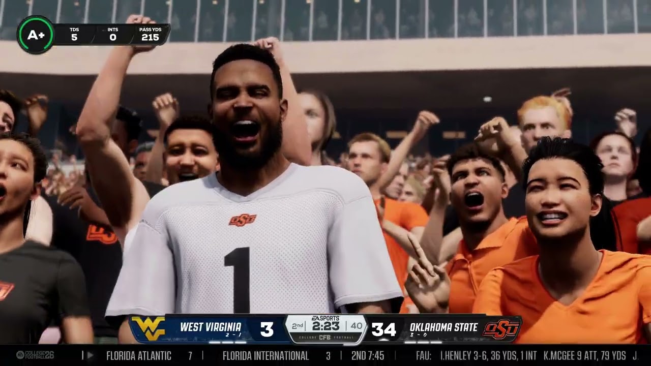 EA SPORTS™ College Football 26, OSU Vs West Virgina