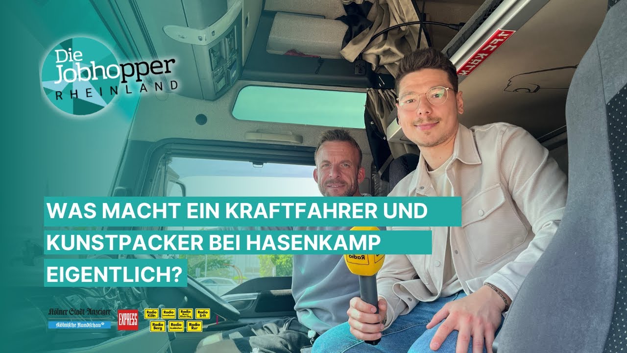 Jobhopper 2025:  Kraftfahrer und Kunstpacker (m/w/d) bei Hasenkamp