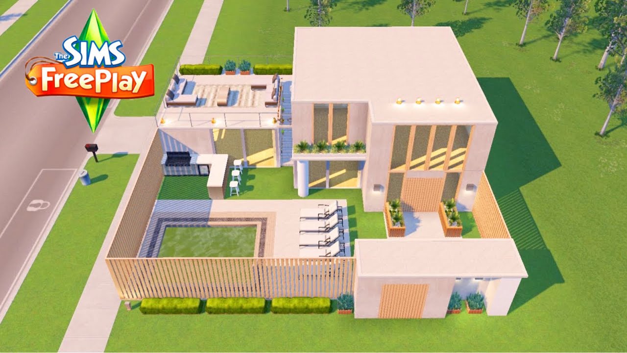 Eu voltei ❤️ Construção nova Mansão Pequena ❤️ || Tutorial de Construção || THE SIMS FREEPLAY ⚒️