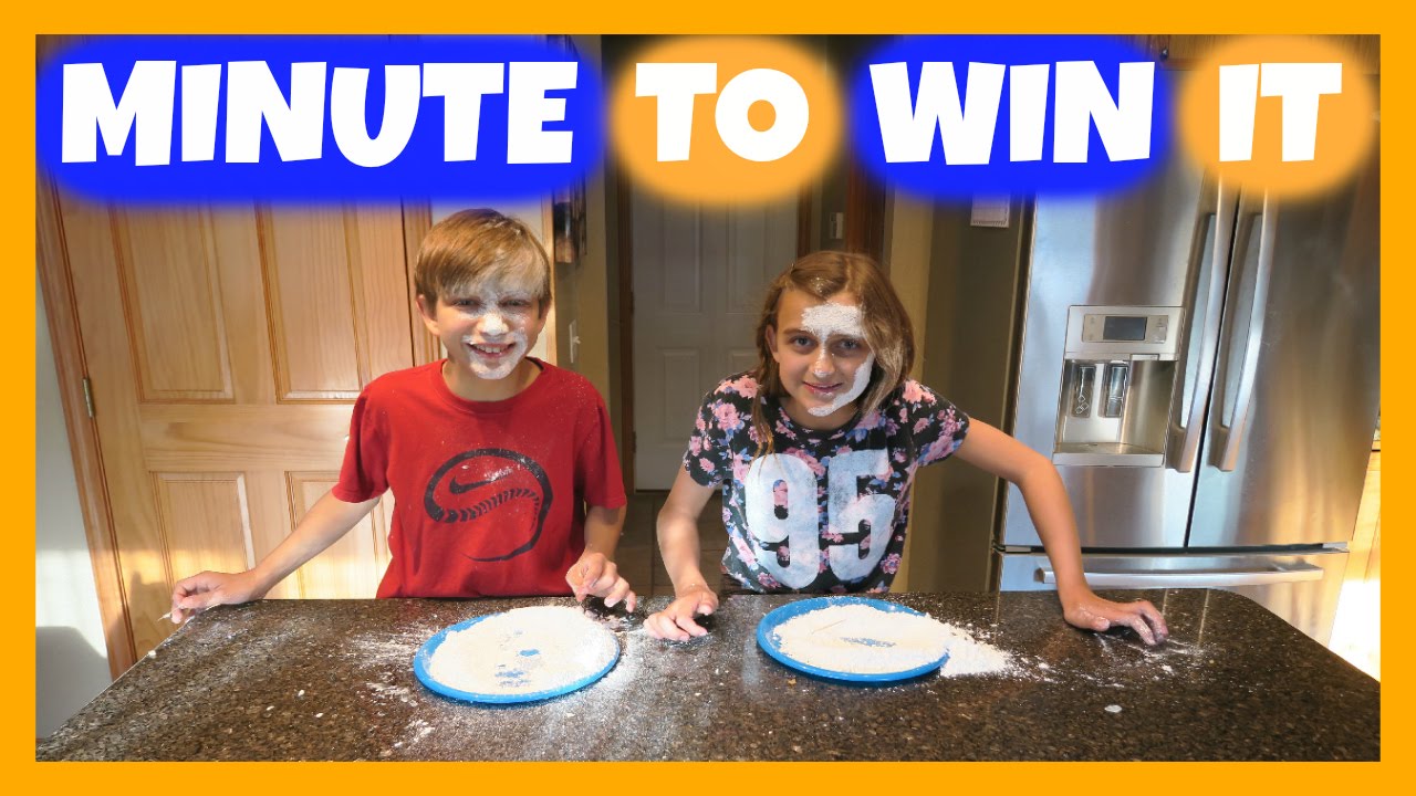 MINUTE TO WIN IT CHALLENGE - ROUND TWO!