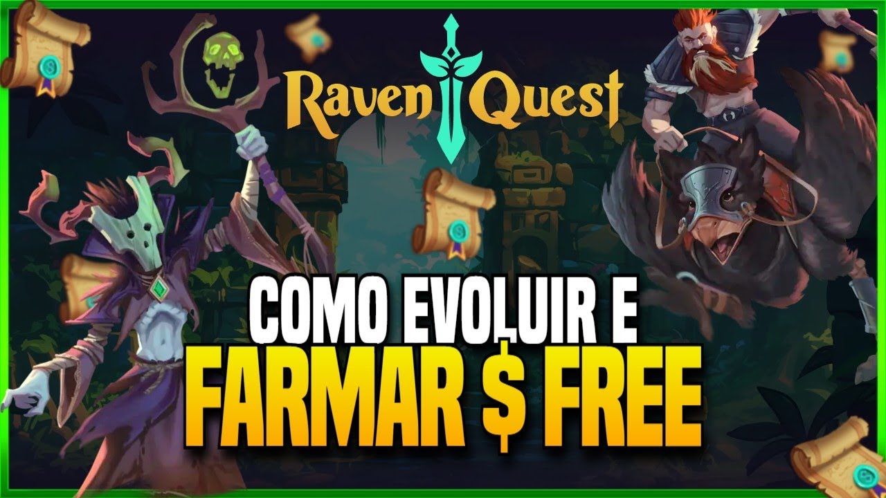 RAVENQUEST - COMO  ESTA O FARM? COMO COMEÇAR  E NÃO PERDER TEMPO