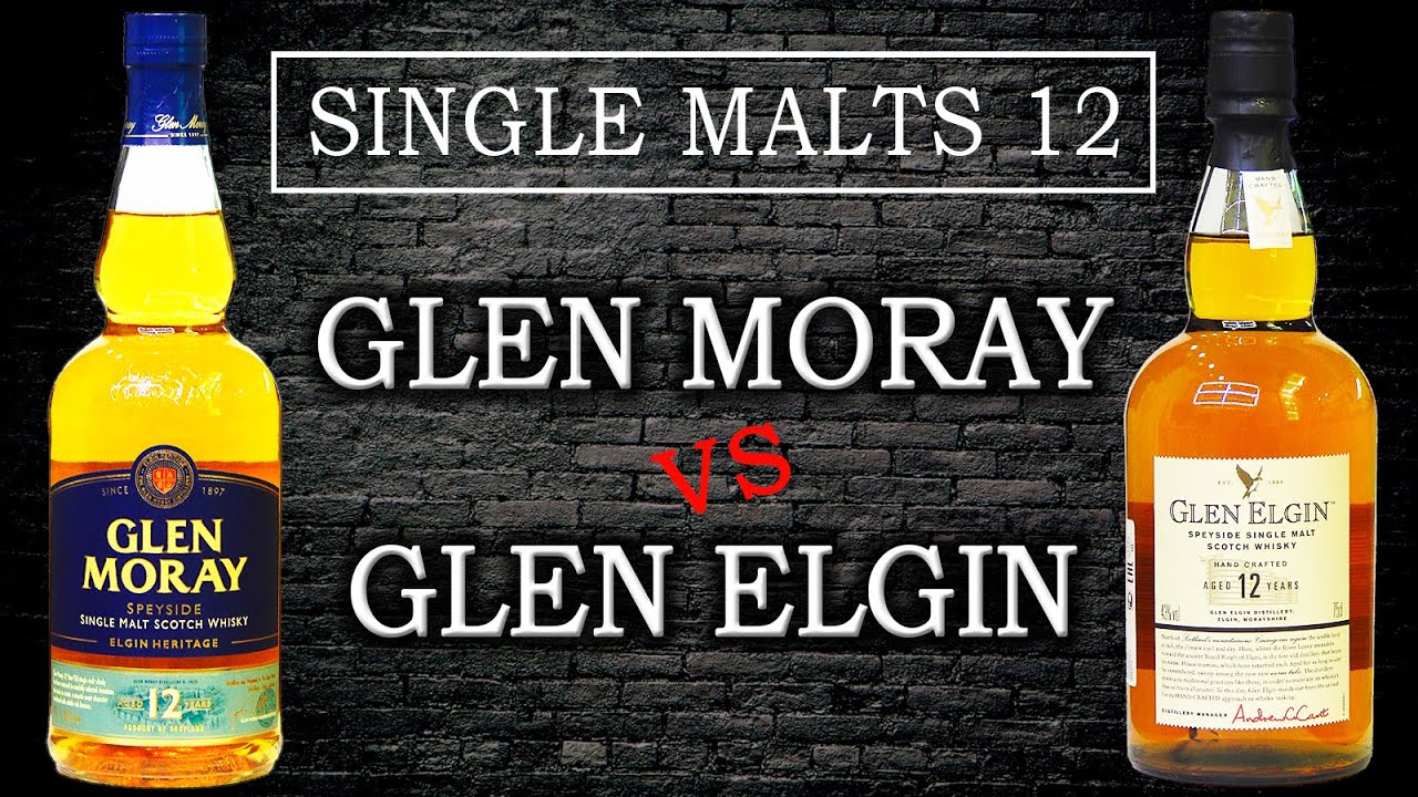 Glen Moray 12 vs  Glen Elgin 12. Сингл-молты 12 лет: Часть 16.