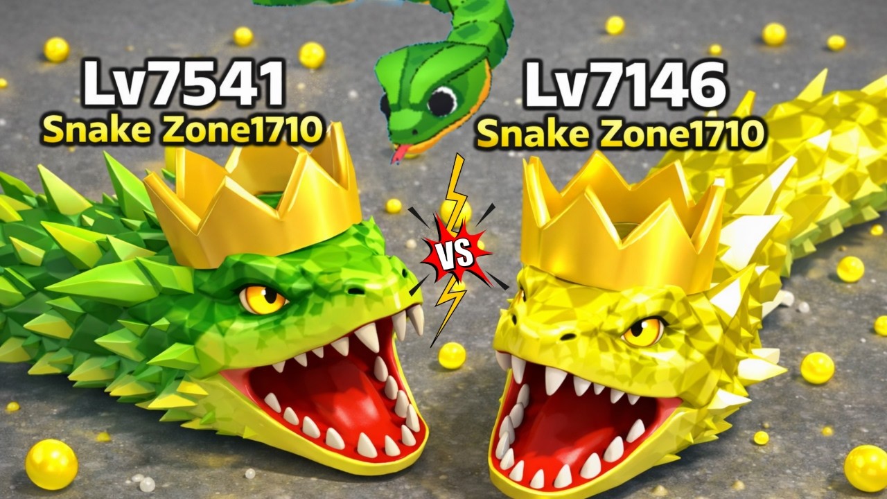 Snake Live Game2026 | Snake clash in live all boss Fight top 1