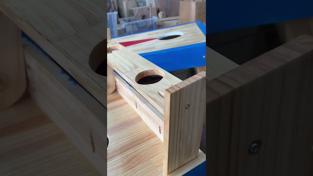 Special order for corn hole game! #cornhole #games ##homegame #toys #artesanal #madera #juegos