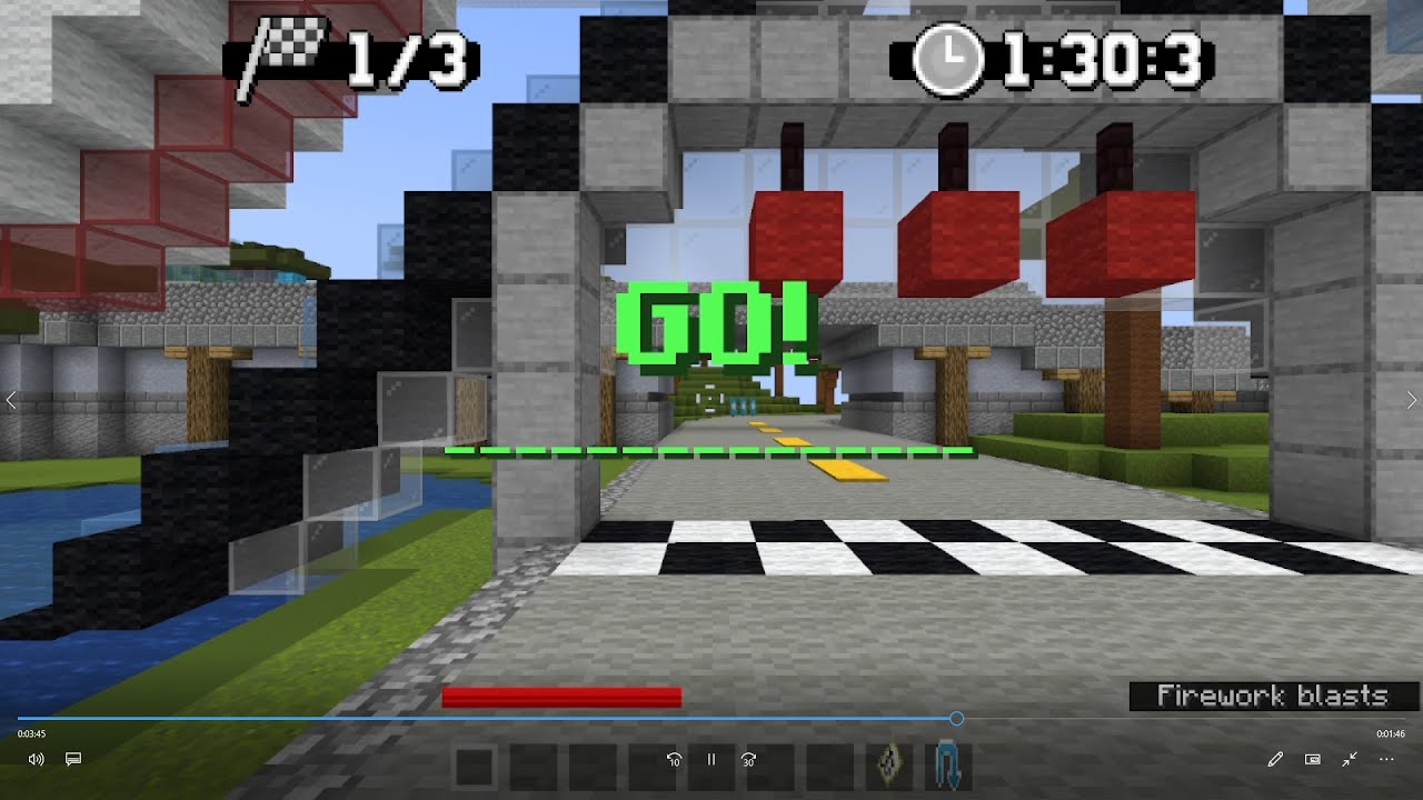 Let's Go Time Trials! - Minecraft Sprint Racer