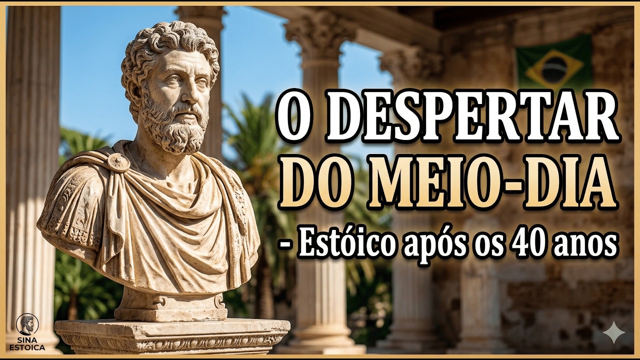A Vida a partir dos 40 - O Guia Estoico para Parar de Desperdiçar a sua Vida!