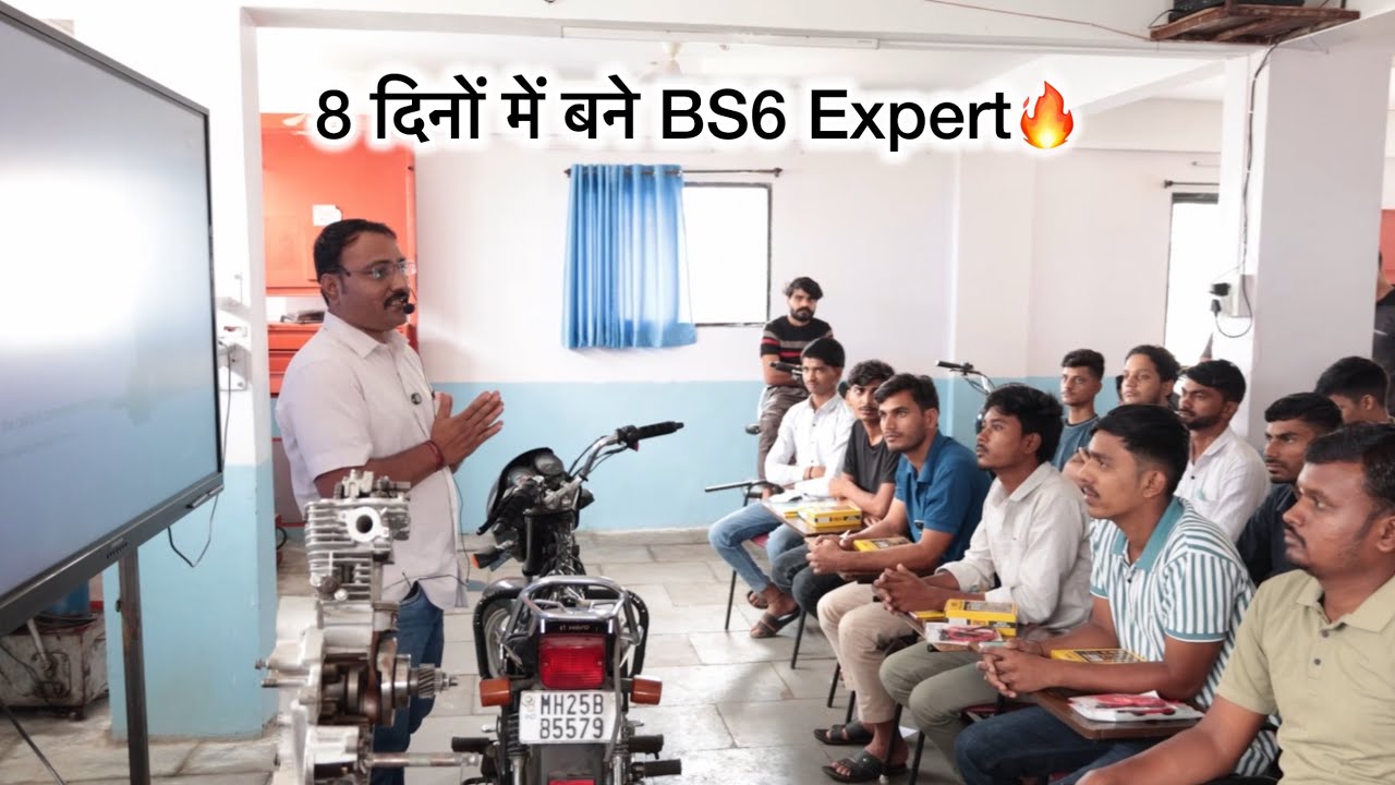 BS6 Bike Training Pune || 4 Months Expert Bike Mechanic Training || Bike Mechanic Mahesh