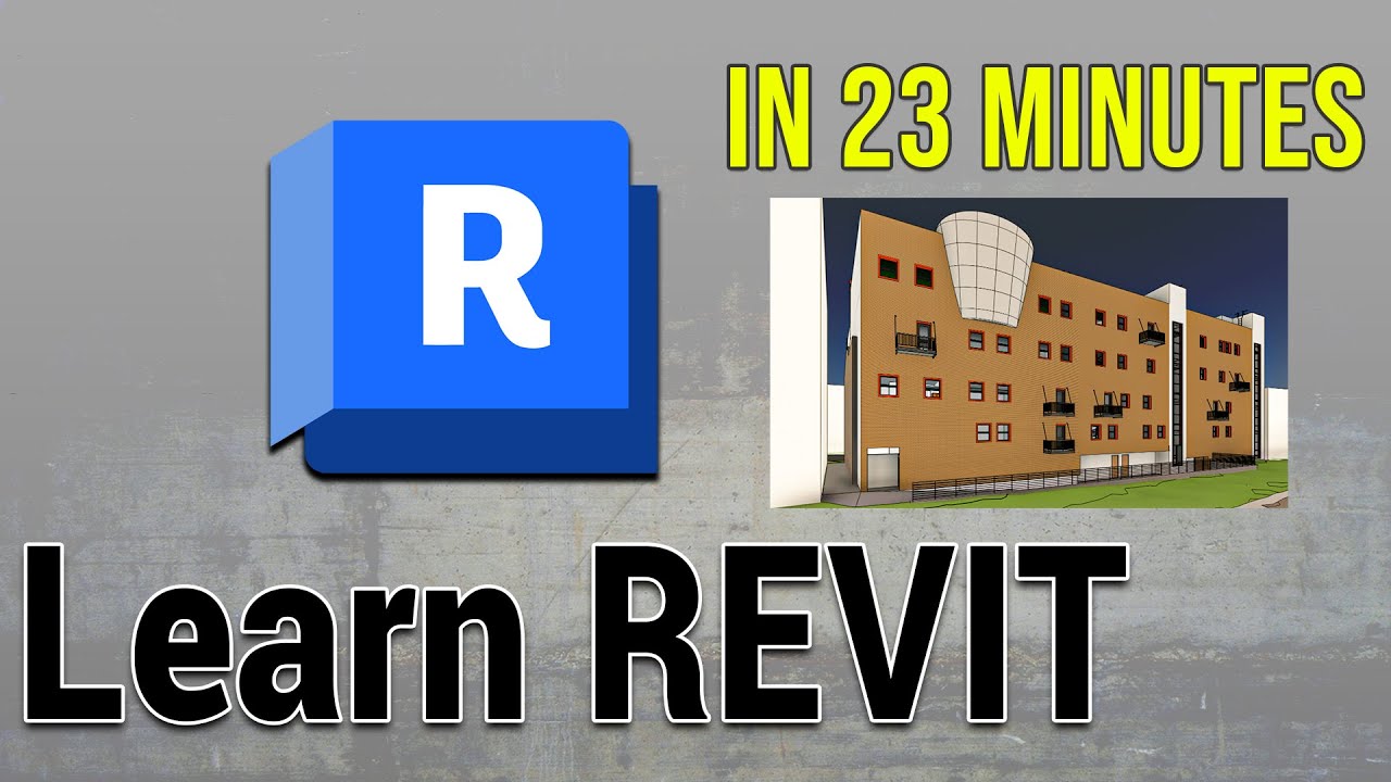 Revit 2025 — полное руководство для начинающих — освойте Revit за 23 минуты
