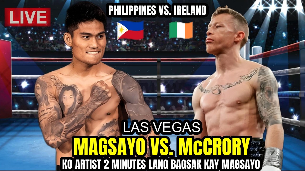 KNOCKOUT ARTIST 2 MINUTO LANG BAGSAK NA KAY MAGSAYO | MAGSAYO VS McCRORY 2026 HIGHLIGHTS!