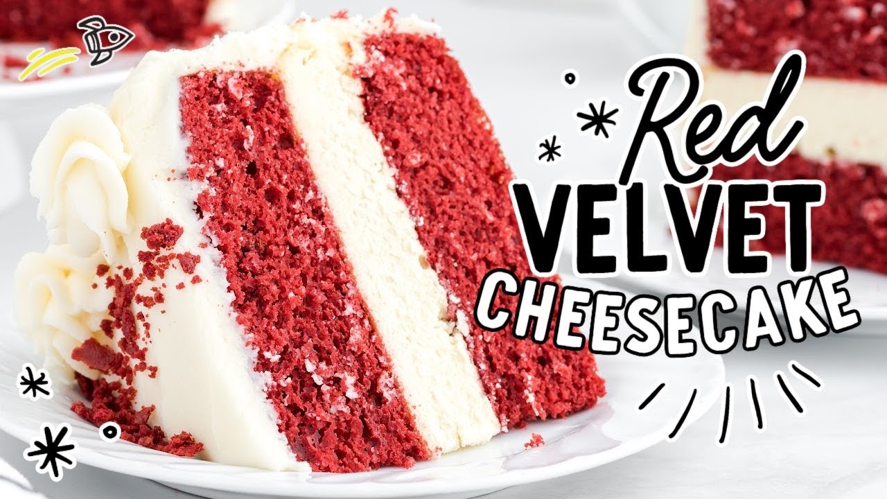 The Best Red Velvet Cheesecake Recipe EVER