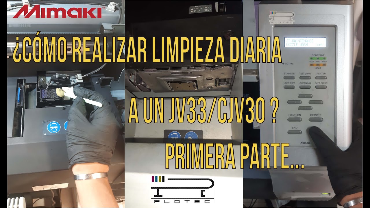 ¿Cómo dar limpieza diaria a un JV33/CJV30? primera parte...