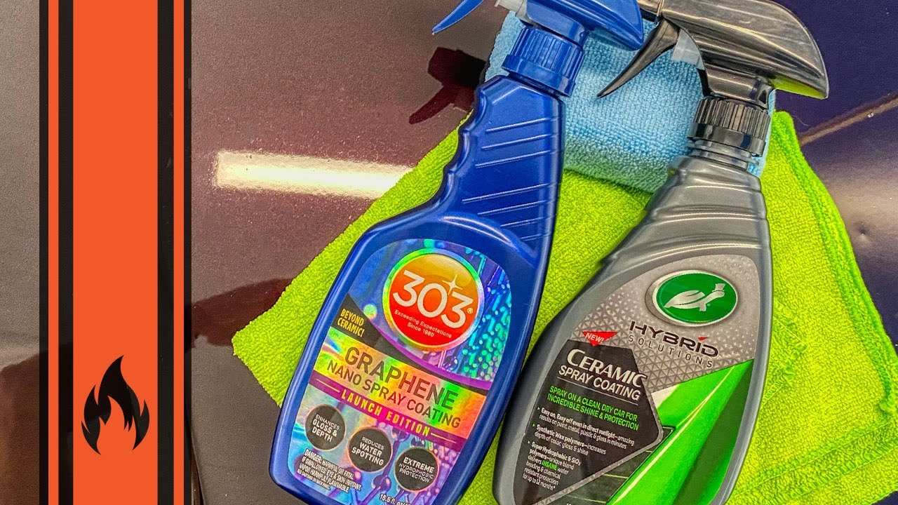 303 Graphene Nano Spray Coating vs Turtle Wax Hybrid Solutions Ceramic Spray Coating... Winner?