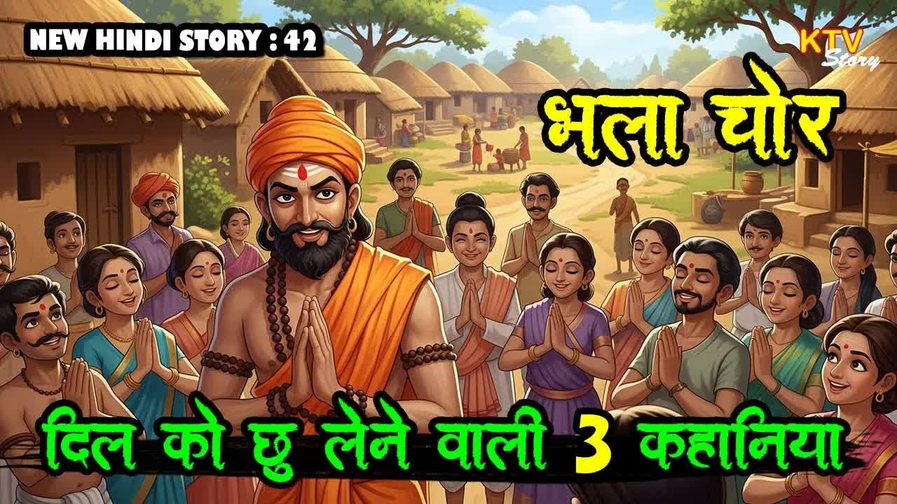 KTV696 भले चोर की कहानी, Dil Ko Chhu Lene Wali 3 Kahaniyan, New Bedtime Story, Latest Hindi Story