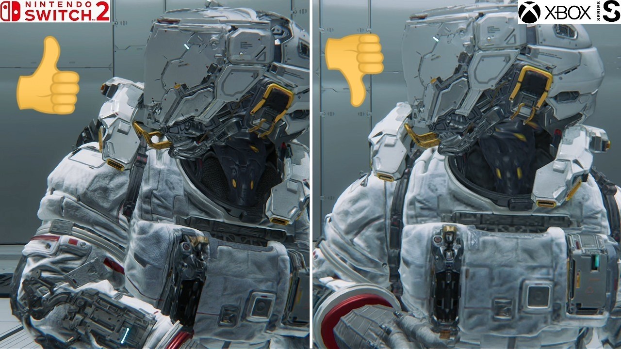 Pragmata en Series S es un DESASTRE comparado con Switch 2 en lo visual