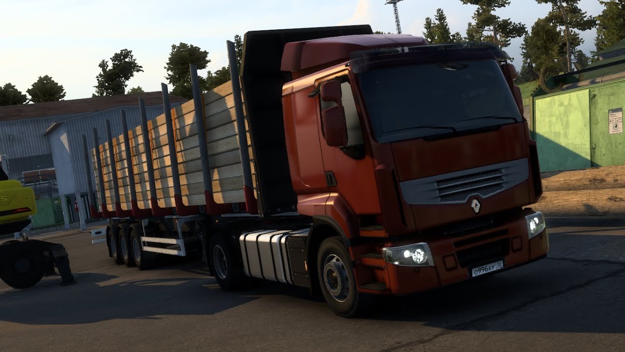 Euro Truck Simulator 2 | DLC Beyond the Baltic Sea | Renault Premium 380cv