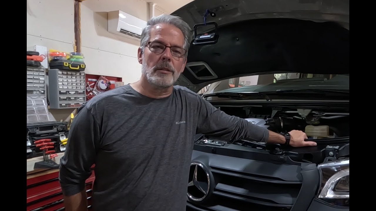 Changing the oil in the 2023+ 2.0L Diesel High Output Mercedes Benz Sprinter Van