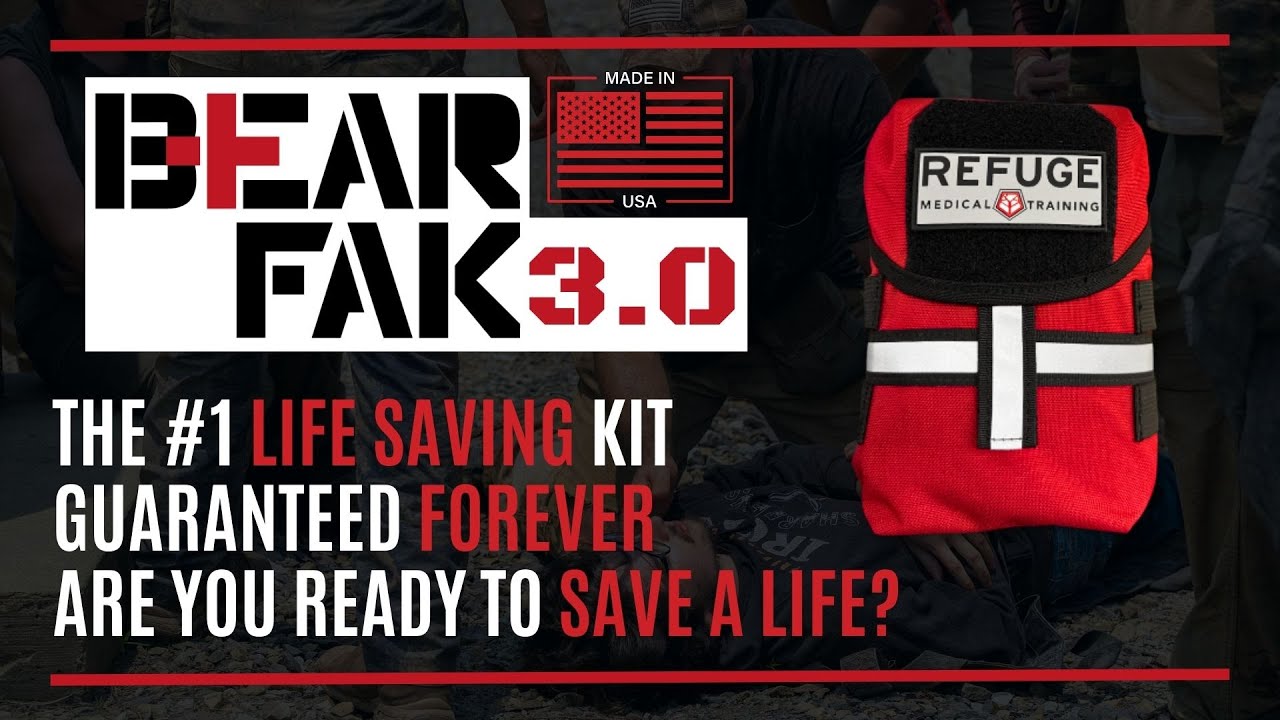 The #1 Life Saving First Aid Kit | BearFak 3.0 | Trauma Ready 🇺🇸