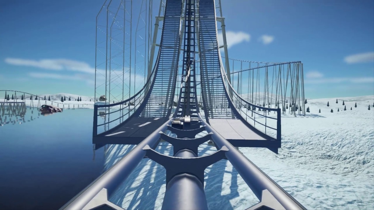 Planet Coaster: Ice-Cold Winter Coaster