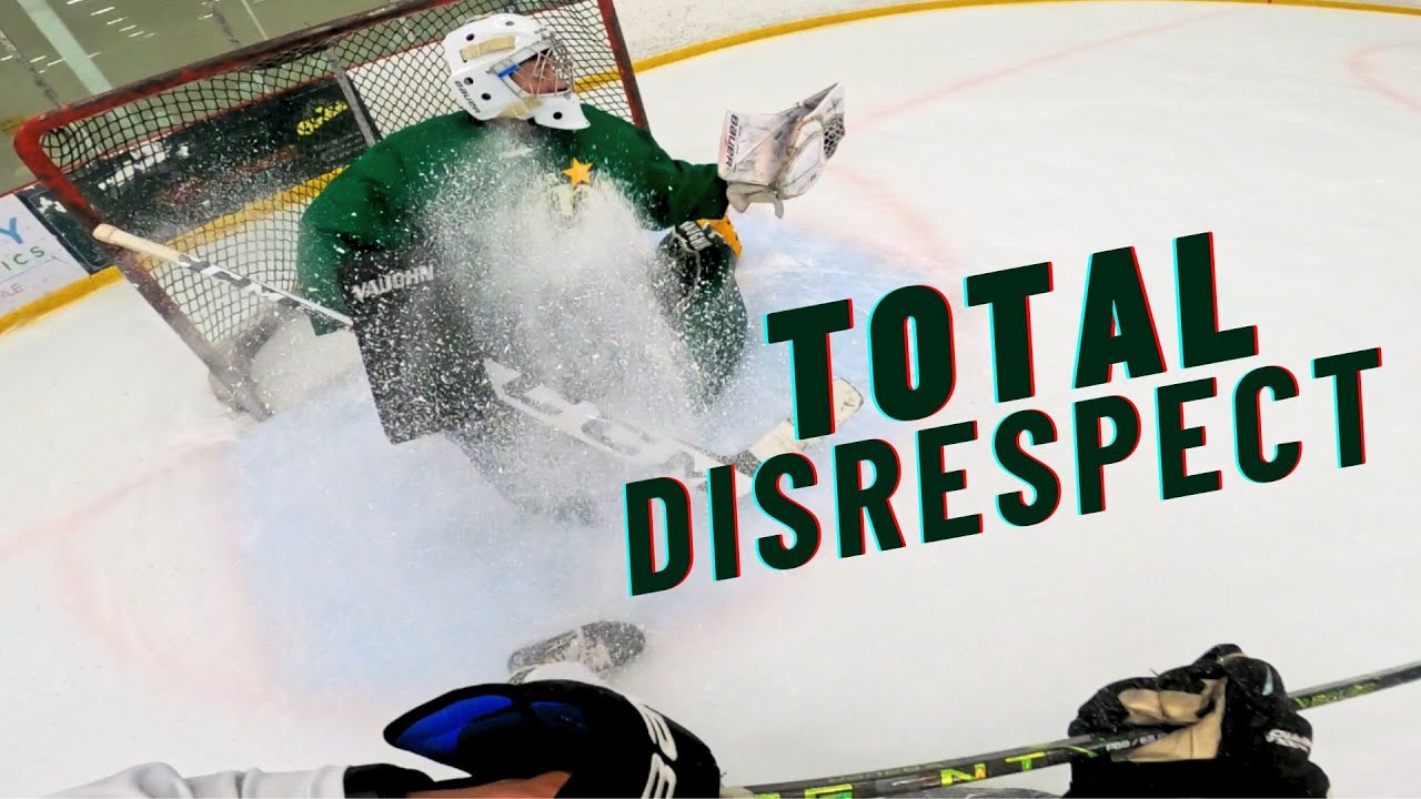 I made the most disrespectful play in ICE HOCKEY, on accident