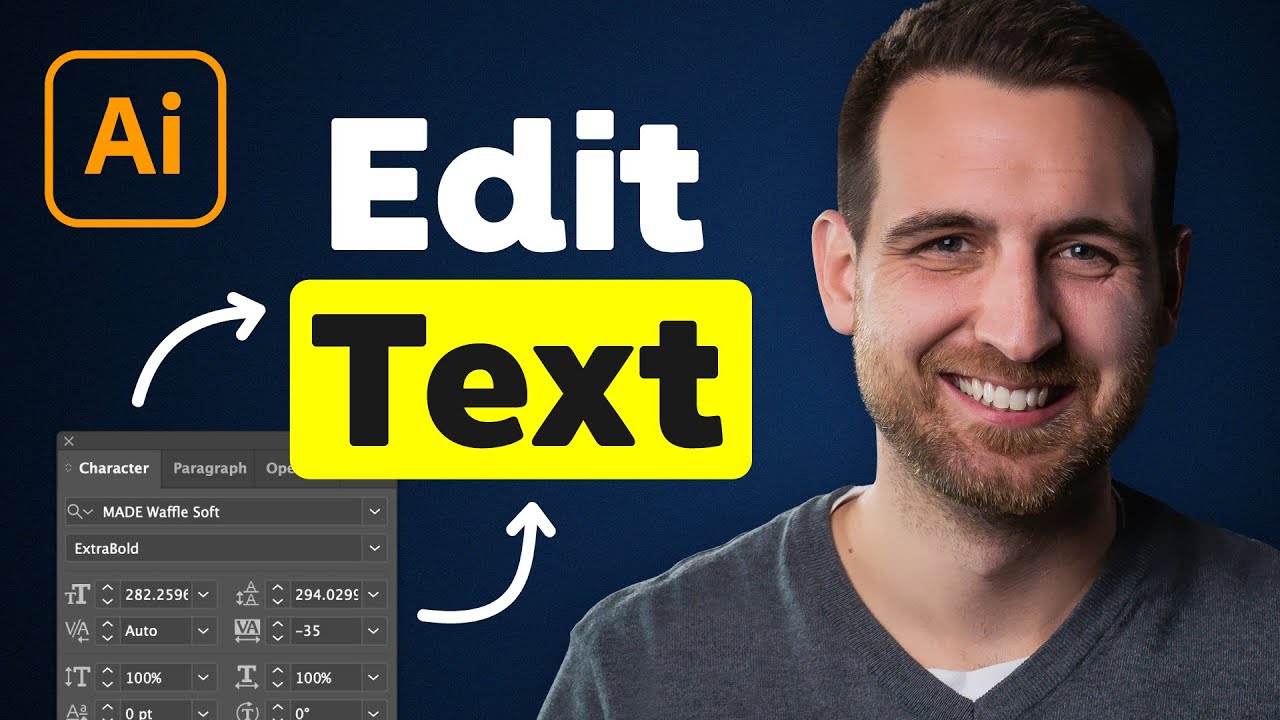 How to Edit Text in Illustrator