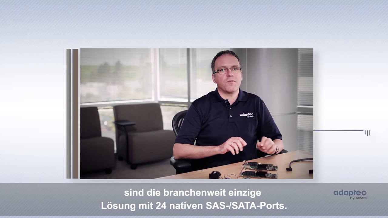 Adaptec Series 7 RAID Adapters with German Subtitles
