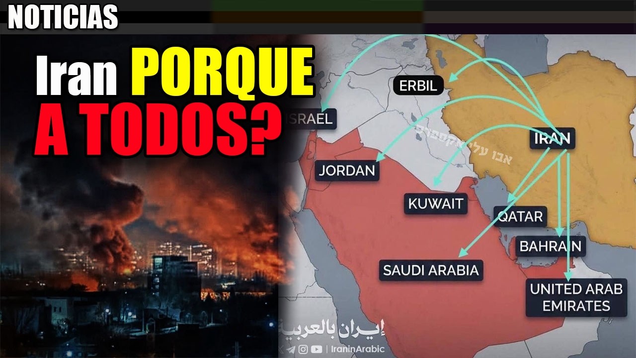 Porque Iran ATACO Qatar, Arabia Saud&iacute;, Emiratos &Aacute;rabes y Bahrein? ESTO se sabe