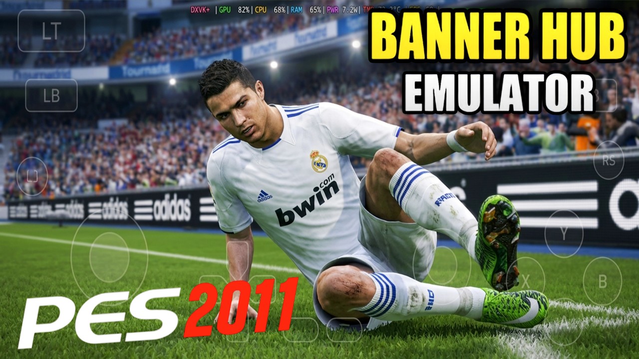 PES 11 BannerHub Ludashi для Android &bull; PES 2011 MOBILE