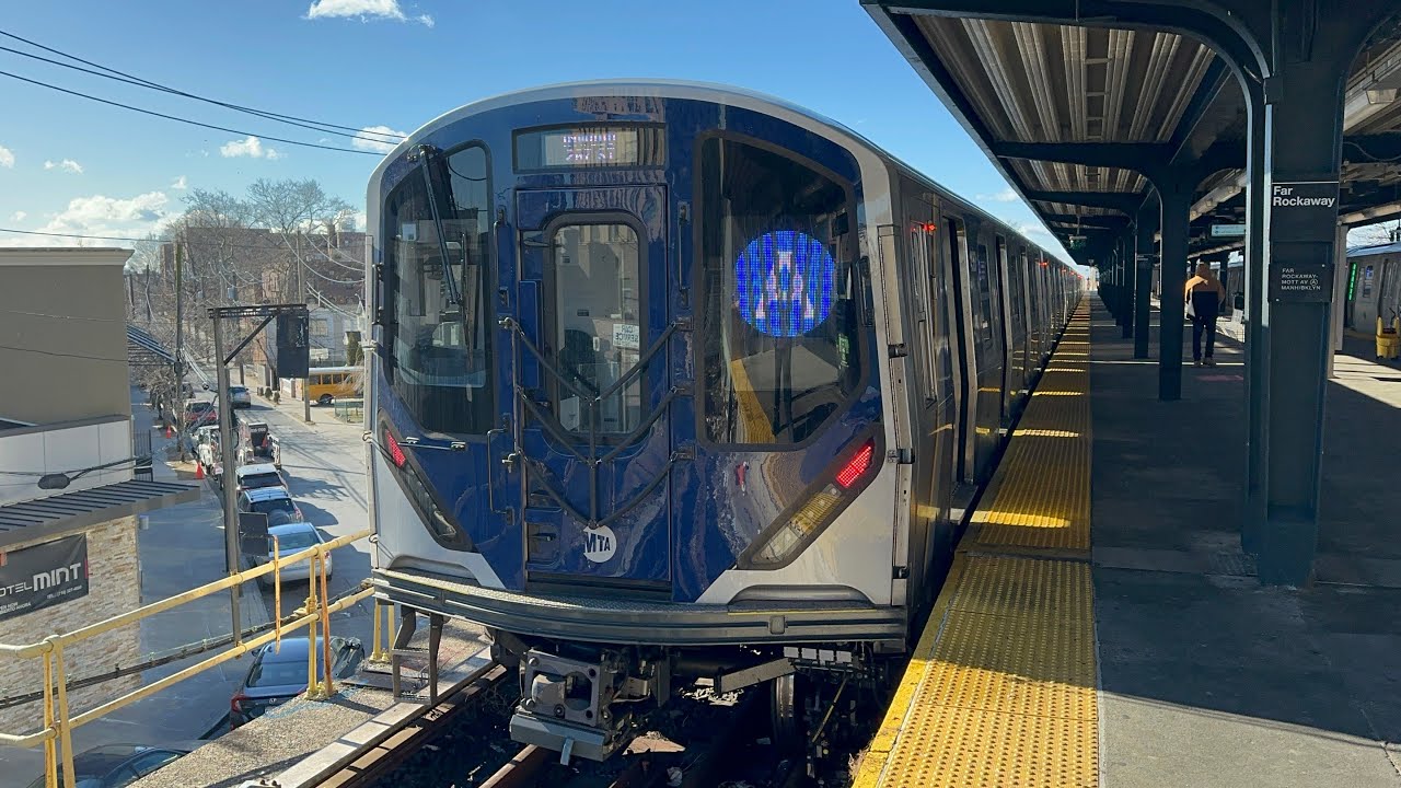 The 8 Avenue Line: R211 A Train Ride from Far Rockaway-Mott Avenue to Inwood-207th Street