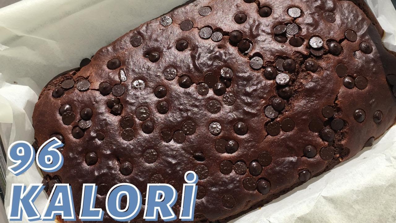 Fit Browni | RAFİNE ŞEKERSİZ , DİYET , AZ KALORİLİ | 96 KALORİ
