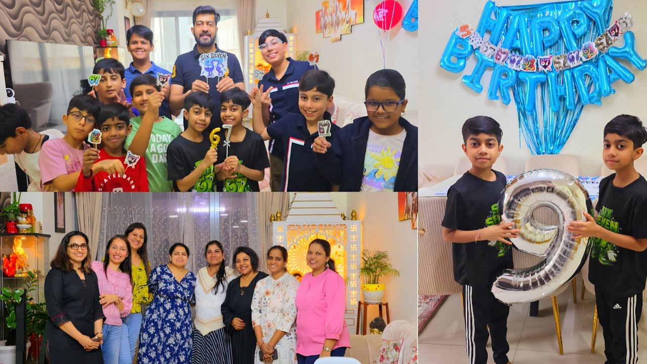 Our Twins HoneyBunny's  Turned 9 Years || Birthday Celebrations With Friends 🧡 || Full Masti 🥳 Party