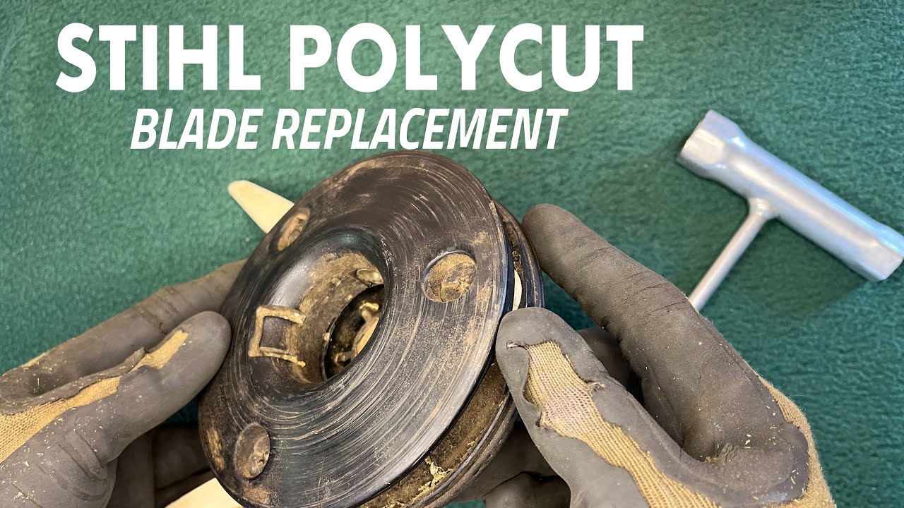 How to Replace Blades on a STIHL Poly-Cut Trimmer Head