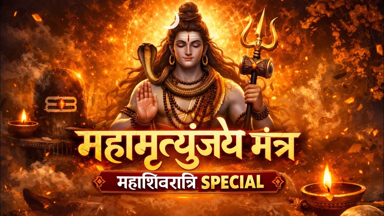 महामृत्युंजय मंत्र जाप | रोग, भय और नकारात्मक ऊर्जा से रक्षा | Powerful Shiv Healing Mantra