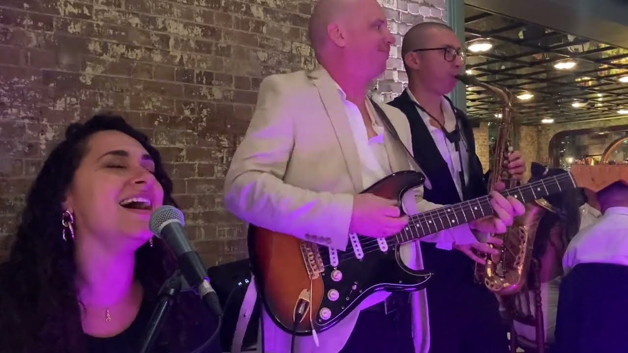 Jets Music Trio w' Sax - Sydney Wedding Trio -  Soul Funk Rnb Reggae