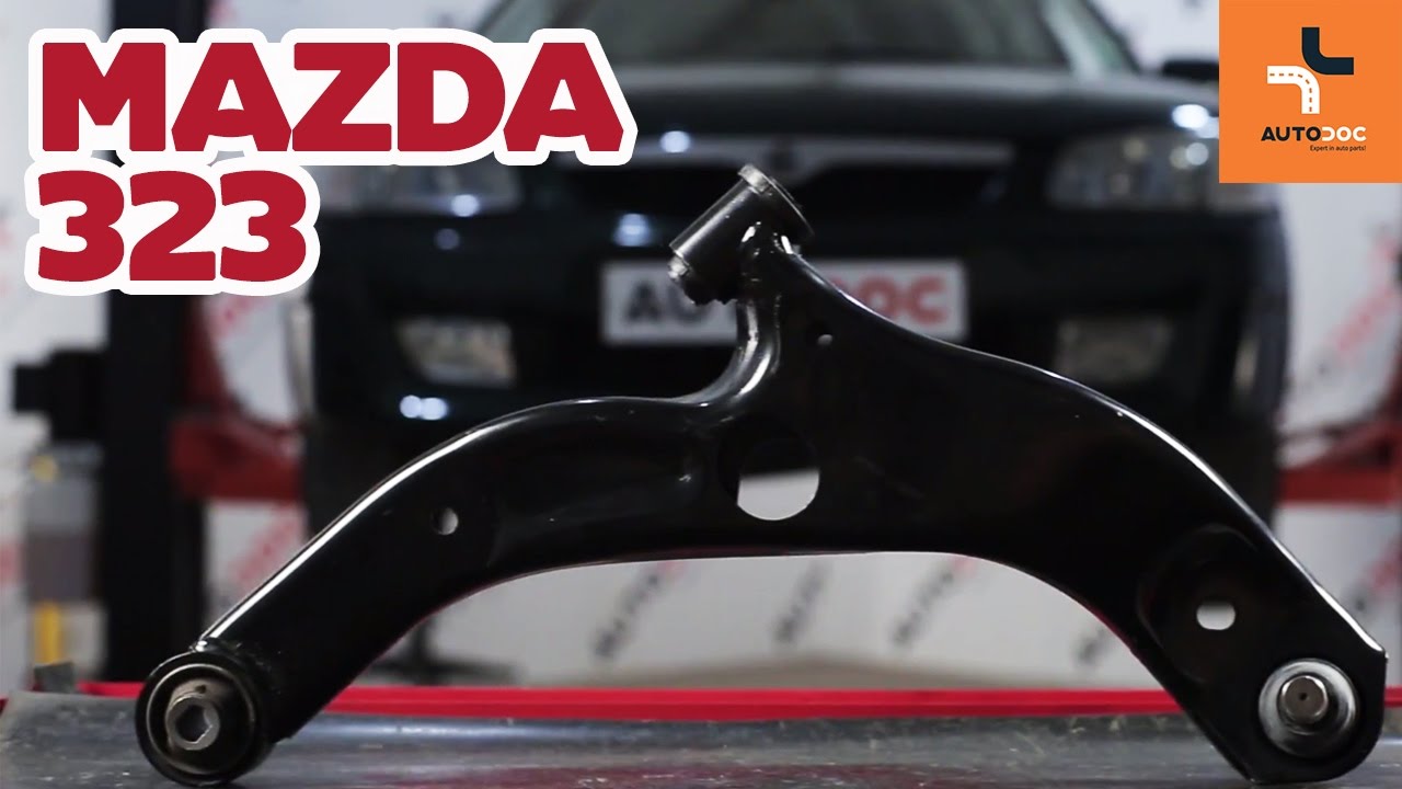 Jak wymienić wahacz przedni w MAZDA 323 TUTORIAL | AUTODOC