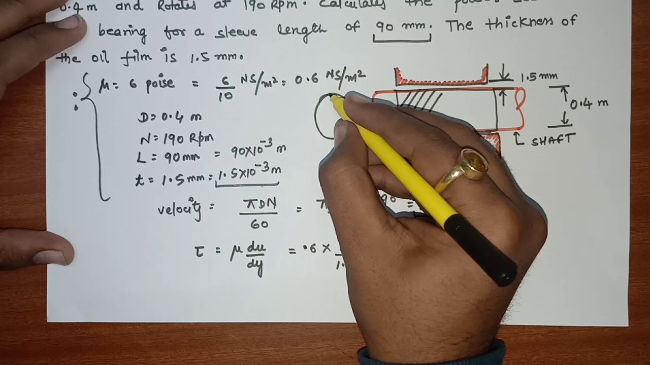 6. VISCOSITY NUMERICAL PROBLEM || TECHNICAL CLASSES || IN HINDI