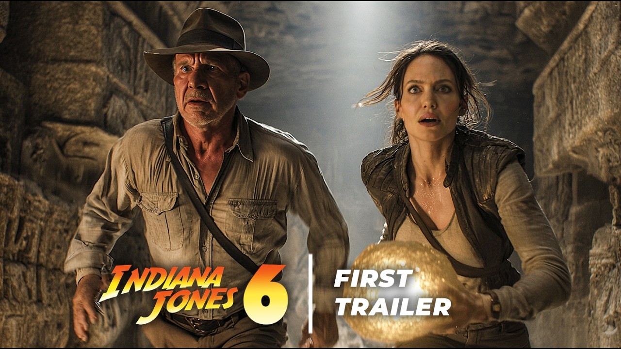 Indiana Jones 6 (2026) - New Trailer - Angelina Jolie - Concept