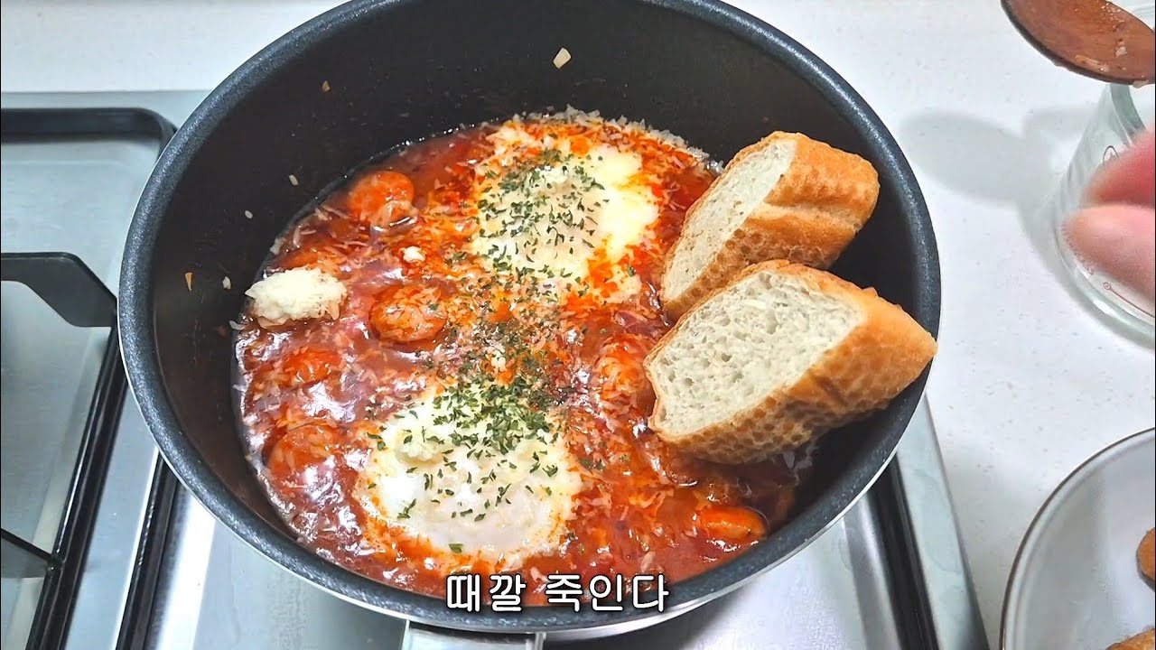 대충해도 맛있는 에그인헬🍳 명란달걀 덮밥ㅣ바지락칼국수 ㅣ소시지덮밥 !한그릇요리