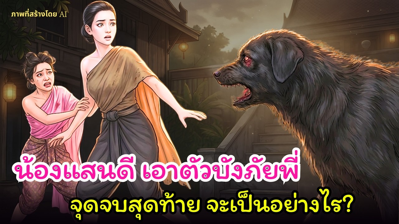 น้องสาวยากจนสละชีวิตช่วยพี่สาวเห็นแก่ตัวจากหมาดุร้าย และตอนจบที่พลิกชีวิตอย่างไม่คาดคิด