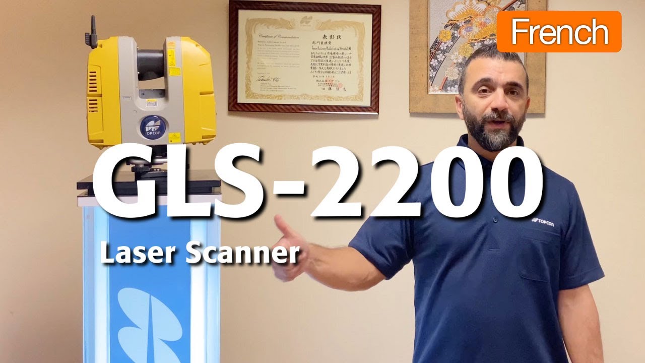 TOPCON 3D Laser Scanner GLS-2200 French